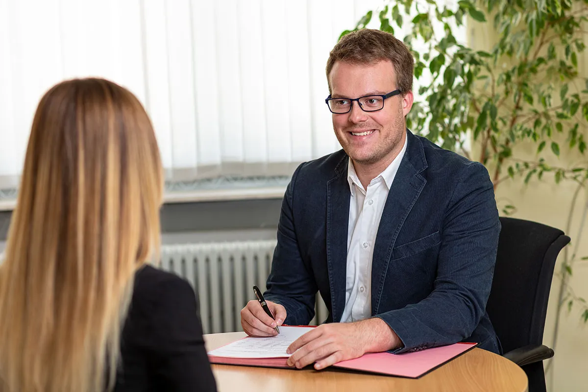 Beratungsgespräch in der Steuerkanzlei Kasperzyk