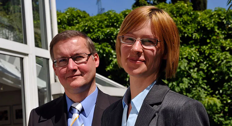 Martin und Sabina Kasperzyk im Beratungsgespräch